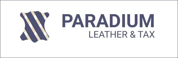 Paradium leather and textile company logo