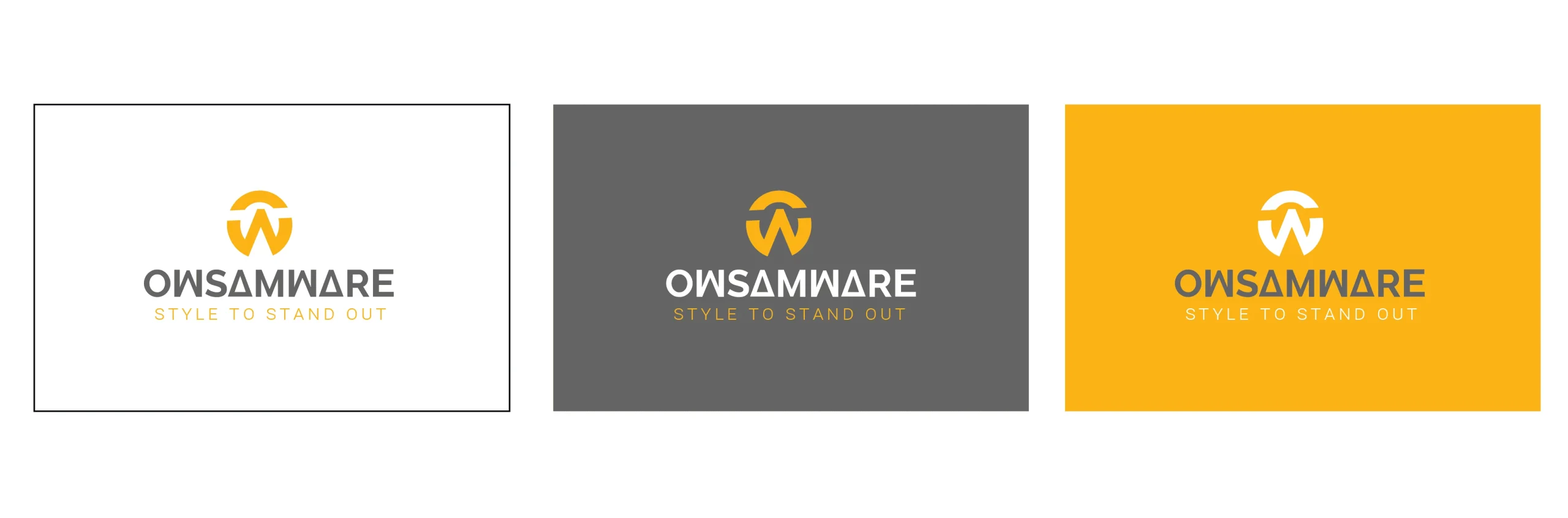 owsameware multi logo mockeup